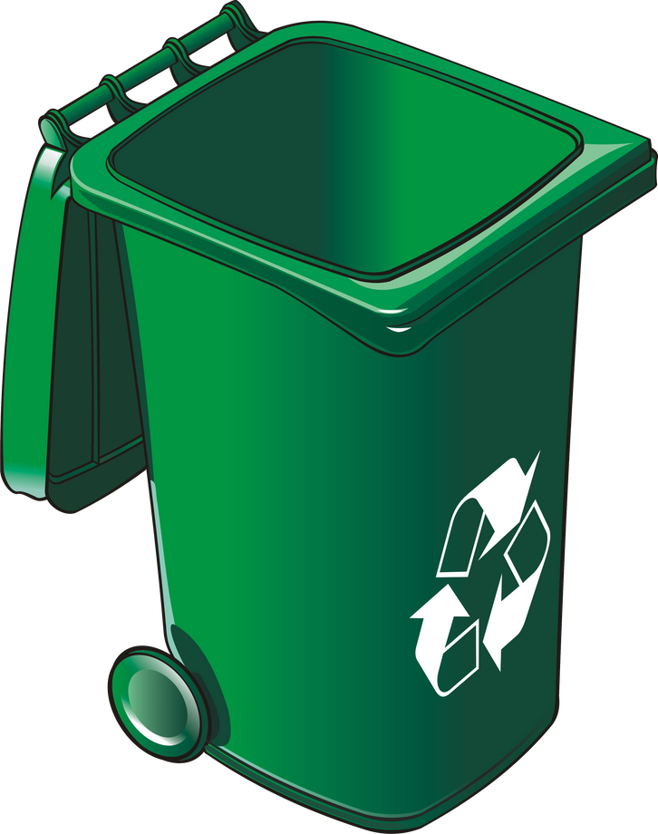 Recycling Bin Illustration